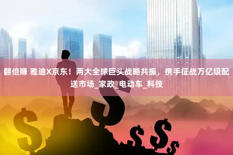 翻倍赚 雅迪X京东！两大全球巨头战略共振，携手征战万亿级配送市场_家政_电动车_科技