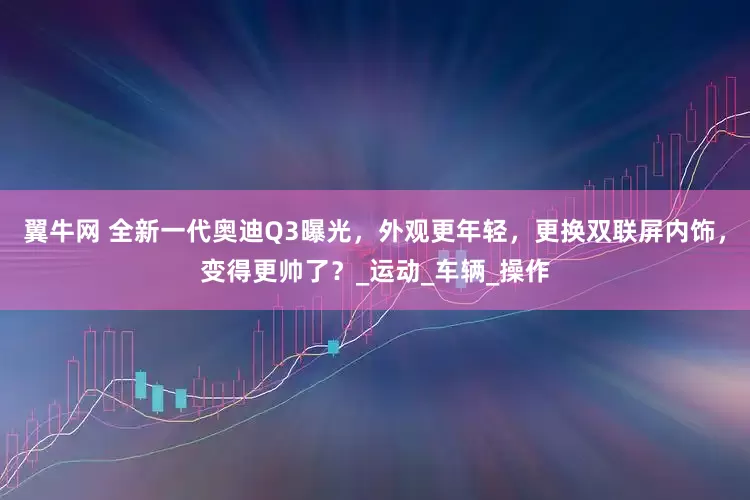 翼牛网 全新一代奥迪Q3曝光，外观更年轻，更换双联屏内饰，变得更帅了？_运动_车辆_操作